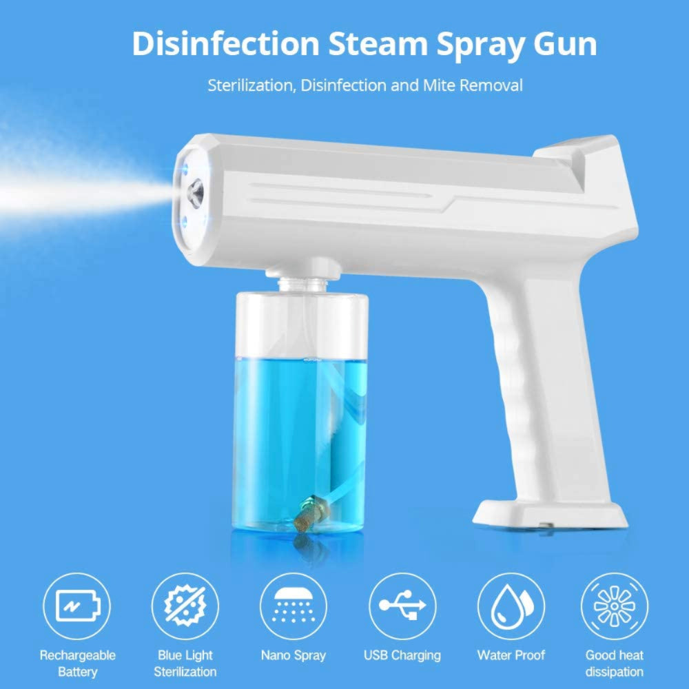 Pistola Sanitizante Inalambrica Recargable Desinfectante Q7-01