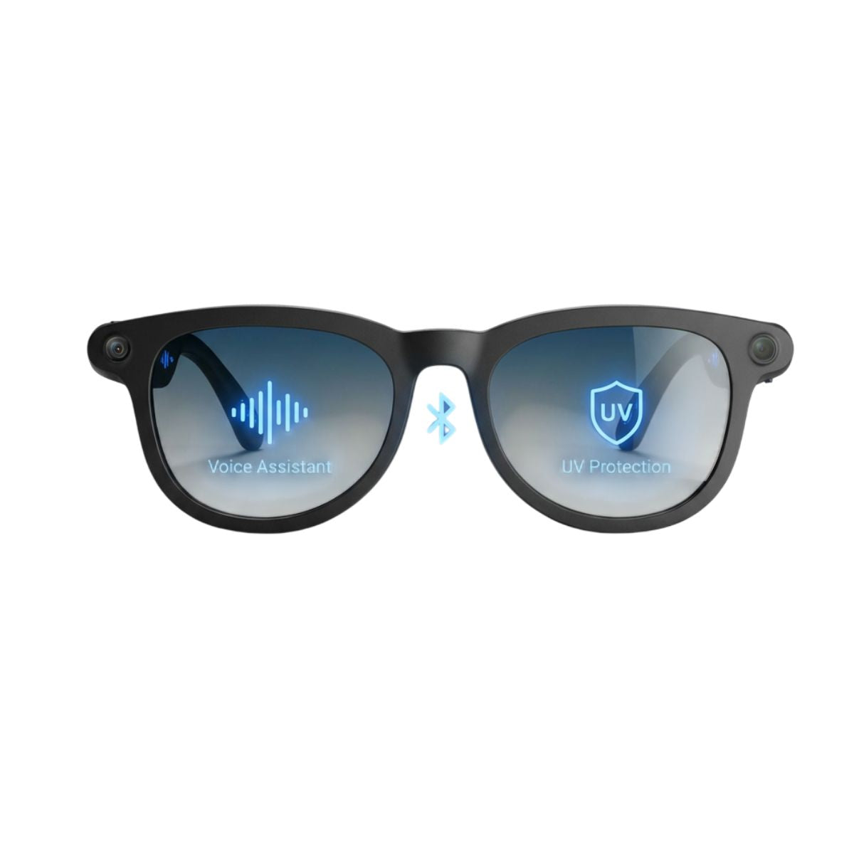 Gafas Inteligentes Bluetooth Lentes Asistente de voz IA ET019