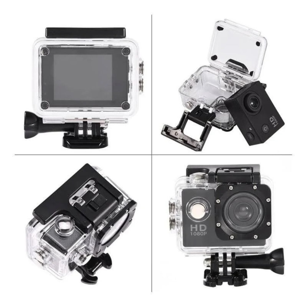 Sportcam Fullhd 1080P Color Azul Xrd Xcamhd