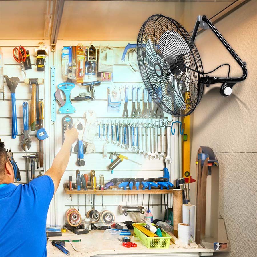 Ventilador de Piso y Pared 20’’ Mytek 3406