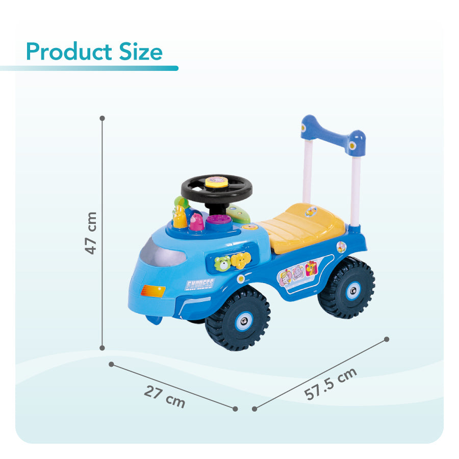 Carro Infantil Montable Express Azul Ssmys 5563B2