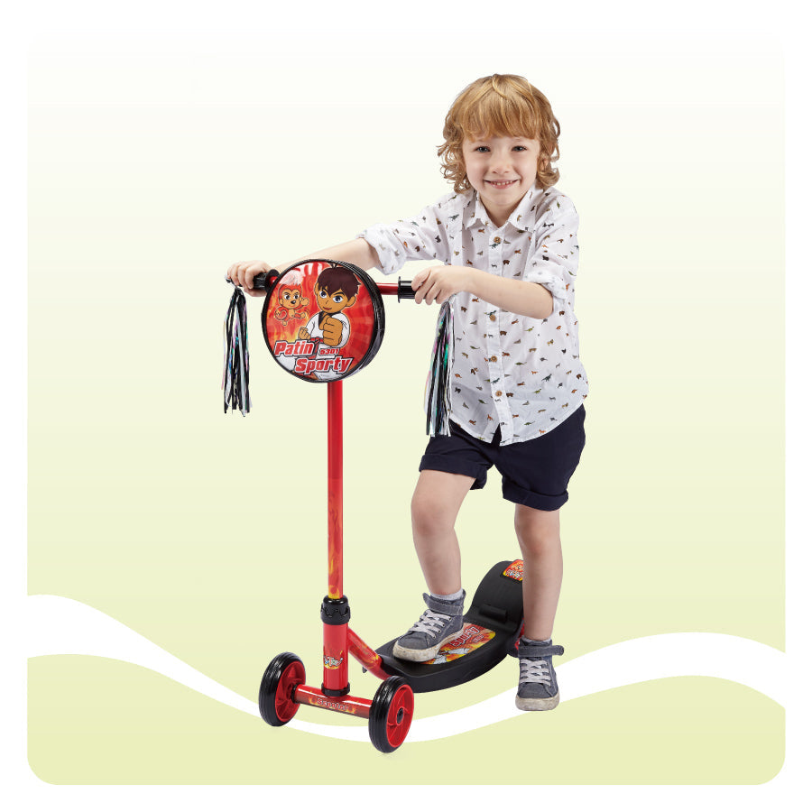 Patin Sporty Negro 5301 Mytoy
