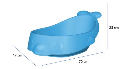 Bañera para Bebes Foca Azul 5003 Mytoy
