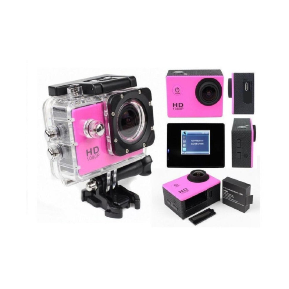 Sportcam Fullhd 1080P Color Rosa Xrd Xcamhd