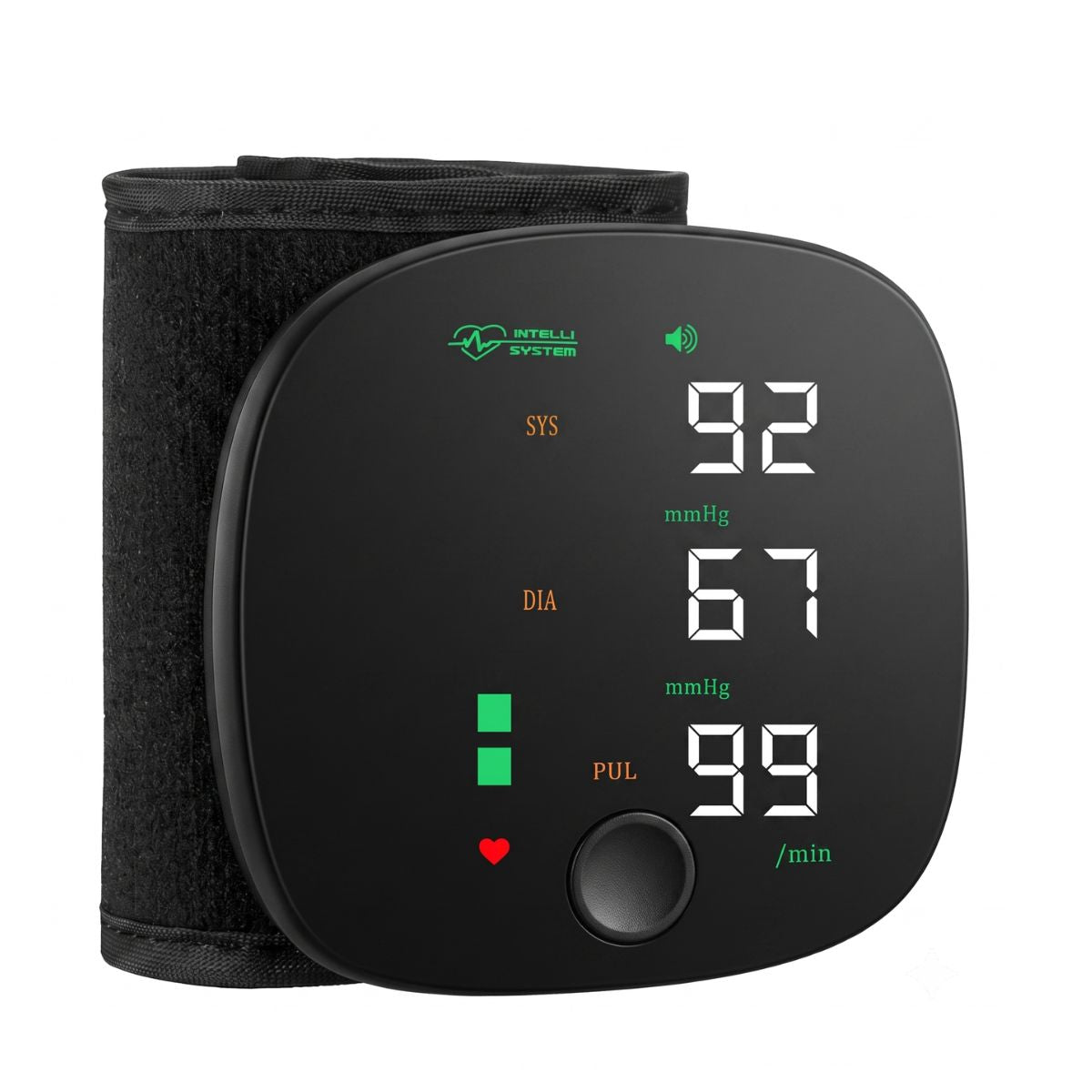 Baumanómetro Medidor De Presión Arterial Usb Pantalla LCD Negro ET020