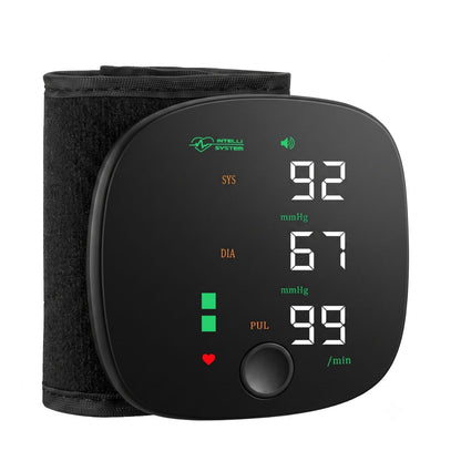 Baumanómetro Medidor De Presión Arterial Usb Pantalla LCD Negro ET020