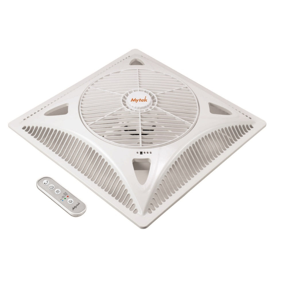 Ventilador Para Falso Plafón Mytek 3198 Con Control Remoto