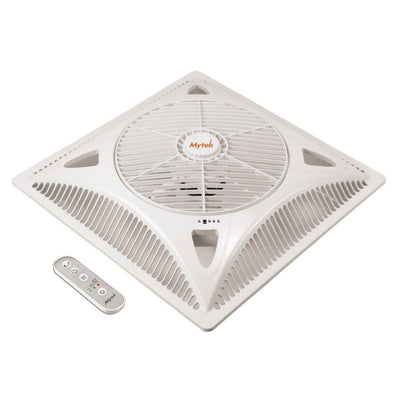 Ventilador Para Falso Plafón Mytek 3198 Con Control Remoto