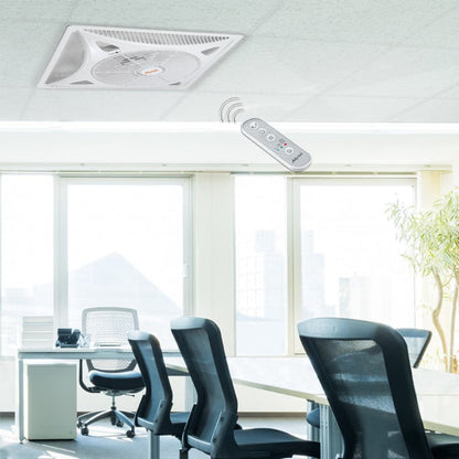 Ventilador Para Falso Plafón Mytek 3198 Con Control Remoto
