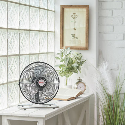 Ventilador  Mytek De Piso Y Pared Metal 10" 3357