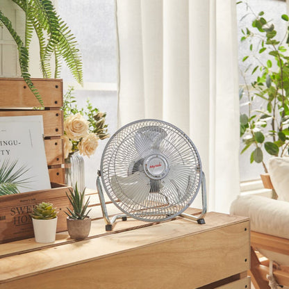 Ventilador De Piso Metalico 2 En 1 De 10" Mod. 3336