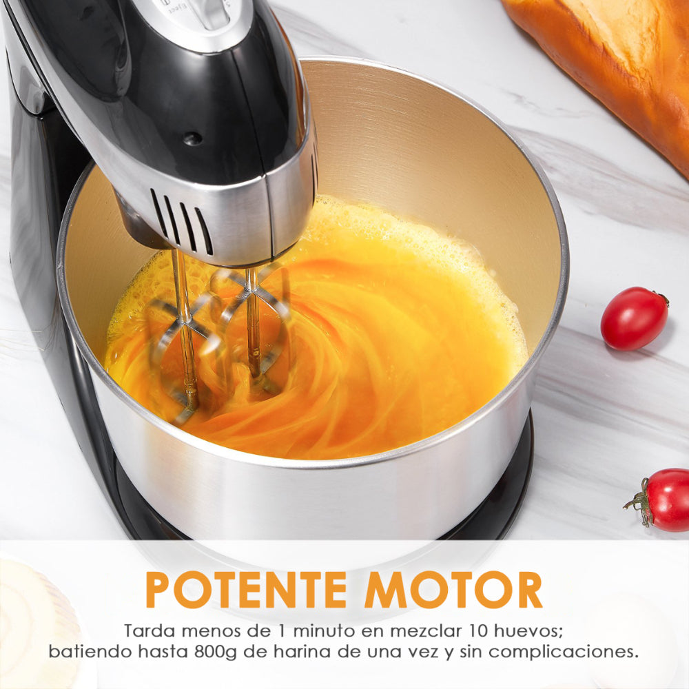 Batidora De Pedestal 2 En 1 Bp9250 6 Velocidades 3.5 Lts. Aicok