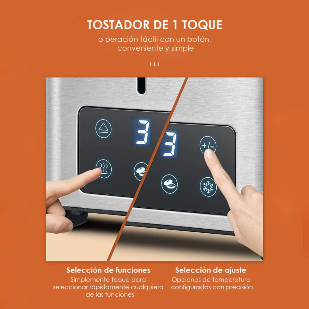 Tostador De Pan Digital Aicok Tht-8015Mda