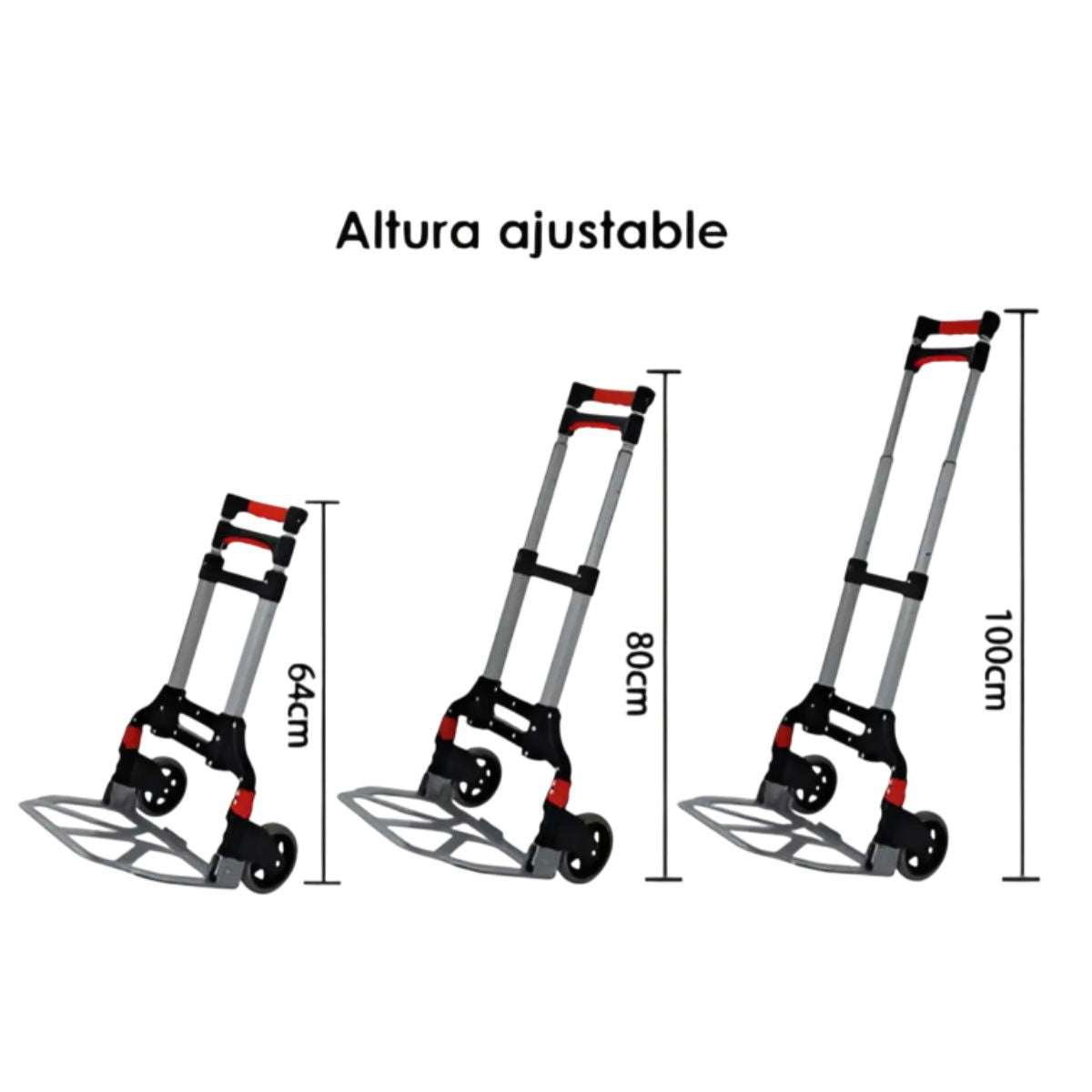 Diablo de Carga Plegable Acero 75 kg Aquila