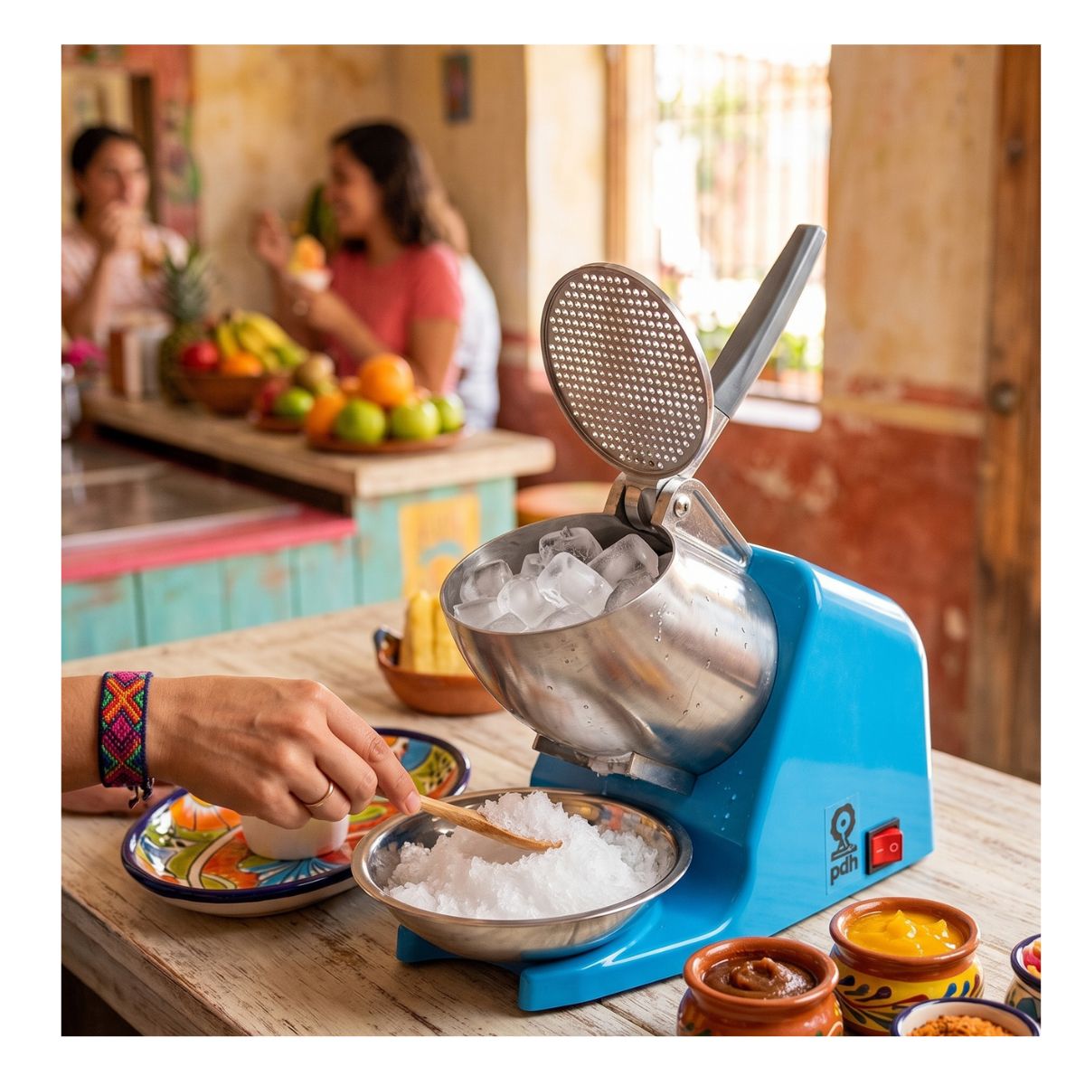 Maquina de Raspados Triturador  de Hielo  PD94