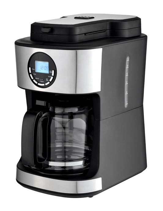 Cafetera Digital 12 Tz Con  Molino De Café  Integrado  Pink Garlic CDMC12T