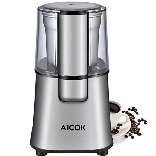 Molino De Café Eléctrico Acero Inoxidable Aicok
