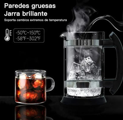 Prensa Francesa Vidrio 1L  Sangkee K10004