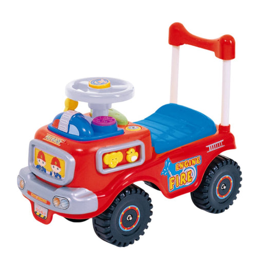 Carrito Bombero Rojo Mytek My5561b color Rojo